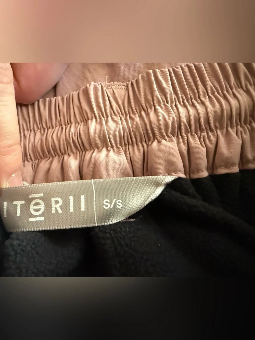 Hitorii Fleece Shell Pants | Mauve